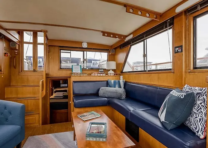 2Br Spacious & Comfy 43\' Yacht - Heat & Ac - On The Freedom Trail - Best Nights Sleep