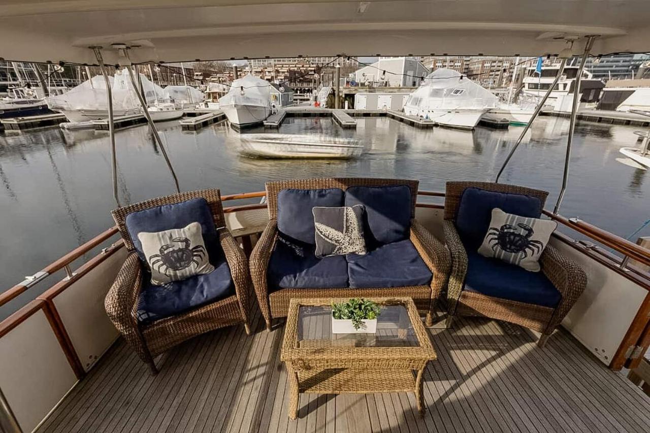 Bateau-hôtel 2br Spacious & Comfy 43' Yacht - Heat & Ac - On The Freedom Trail - Nights Sleep